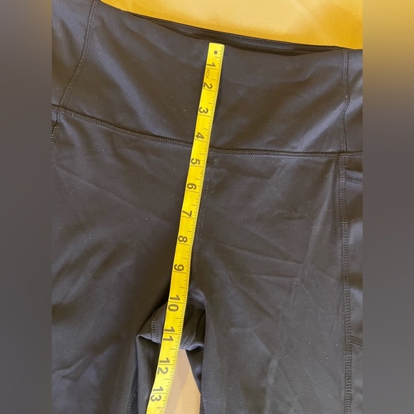 RBX Leggings Capri 3/4 Length Black High Waisted Pockets - Picture 8 of 16